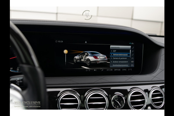 Mercedes-Benz S-Klasse 560 Lang 4-M AMG Exclusive|4*massage/koeling|20"|entertainment|standkachel|HUD|nachtzicht