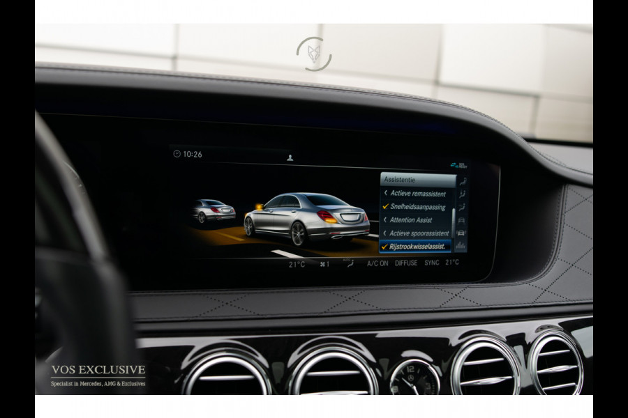 Mercedes-Benz S-Klasse 560 Lang 4-M AMG Exclusive|4*massage/koeling|20"|entertainment|standkachel|HUD|nachtzicht