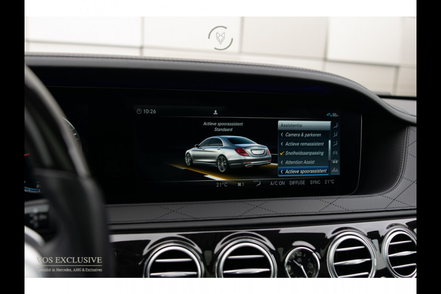 Mercedes-Benz S-Klasse 560 Lang 4-M AMG Exclusive|4*massage/koeling|20"|entertainment|standkachel|HUD|nachtzicht