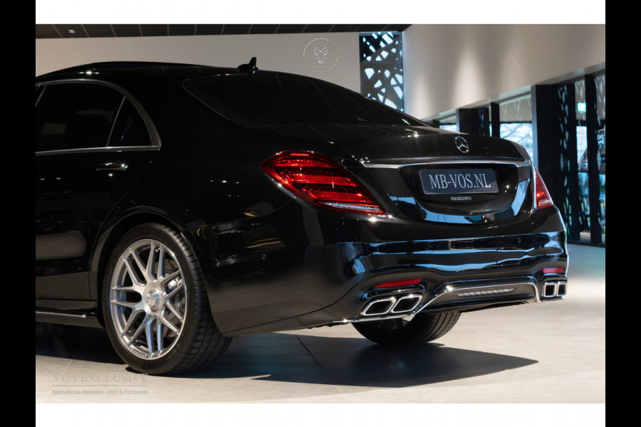 Mercedes-Benz S-Klasse 560 Lang 4-M AMG Exclusive|4*massage/koeling|20"|entertainment|standkachel|HUD|nachtzicht
