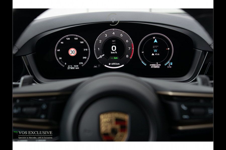 Porsche Cayenne 3.0 E-Hybrid SportDesign|Passenger Display|21''|Luchtvering|HUD|ACC|Bose|18-voudig|Pano|Stoelkoeling