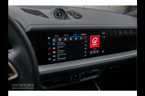 Porsche Cayenne 3.0 E-Hybrid SportDesign|Passenger Display|21''|Luchtvering|HUD|ACC|Bose|18-voudig|Pano|Stoelkoeling