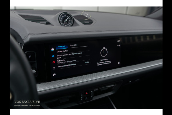Porsche Cayenne 3.0 E-Hybrid SportDesign|Passenger Display|21''|Luchtvering|HUD|ACC|Bose|18-voudig|Pano|Stoelkoeling