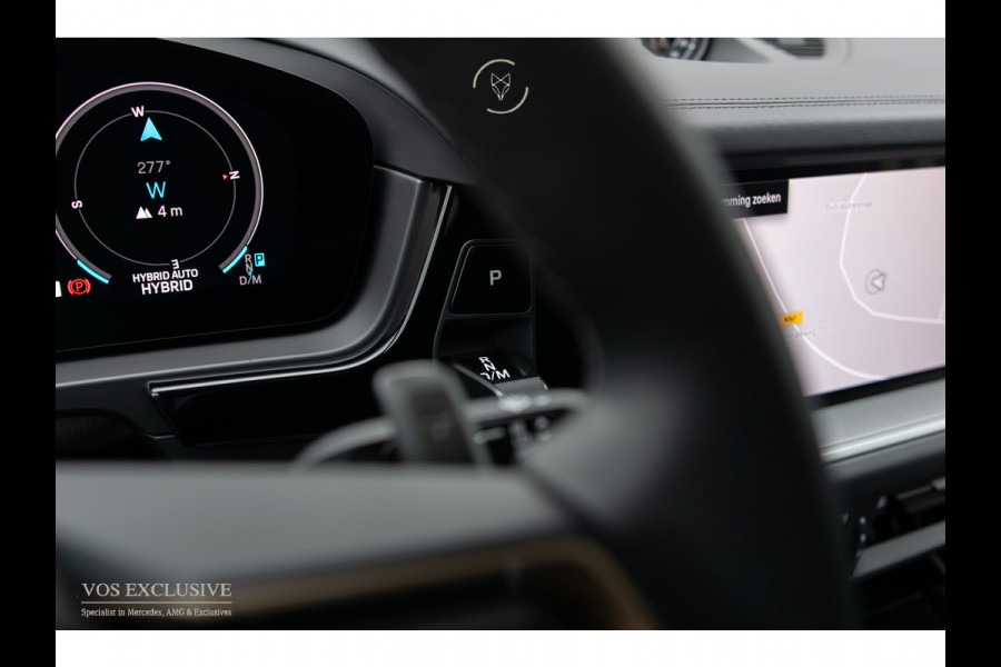 Porsche Cayenne 3.0 E-Hybrid SportDesign|Passenger Display|21''|Luchtvering|HUD|ACC|Bose|18-voudig|Pano|Stoelkoeling