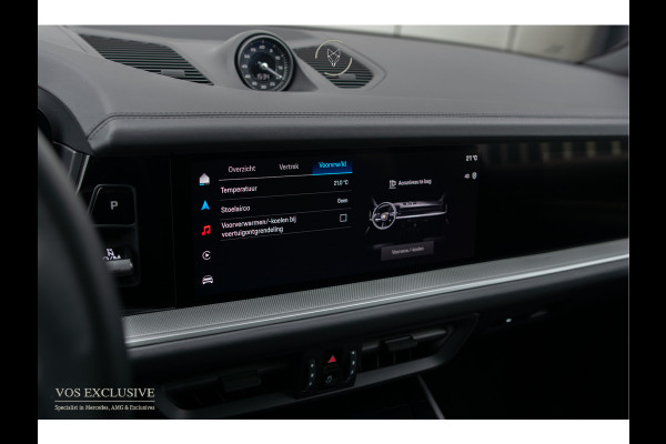 Porsche Cayenne 3.0 E-Hybrid SportDesign|Passenger Display|21''|Luchtvering|HUD|ACC|Bose|18-voudig|Pano|Stoelkoeling