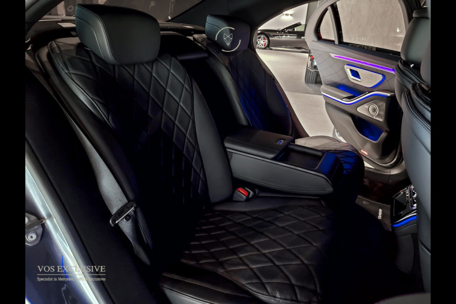 Mercedes-Benz S-Klasse 400d 4-M AMG Achterassturing|Ruitleder|Burmester|Rij-assistentie|Keyless|Night|21" Aut9