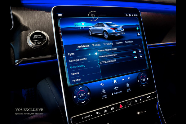 Mercedes-Benz S-Klasse 400d 4-M AMG Achterassturing|Ruitleder|Burmester|Rij-assistentie|Keyless|Night|21" Aut9