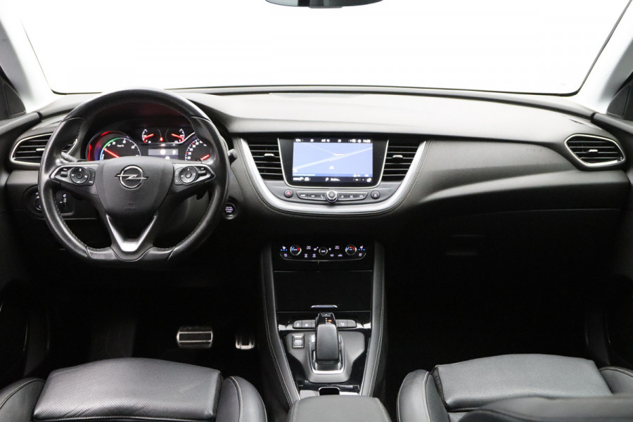 Opel Grandland X 1.6 Turbo Hybrid4 300 PK Ultimate, Trekhaak, 360 Camera, Leder, Stoelkoeling & Verwarming, 19" LM,