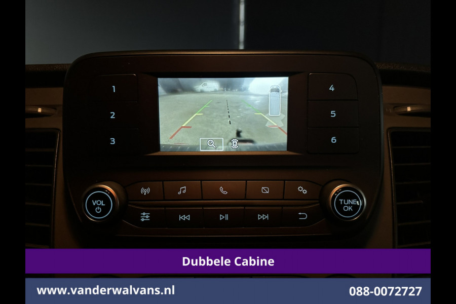 Ford Transit Custom 2.0 TDCI 170pk L2H1 Dubbele Cabine Euro6 Airco | 5-Zits | Camera | LED | Cruisecontrol | 2800kg Trekhaak Stoelverwarming, Verwarmde voorruit, Parkeersensoren
