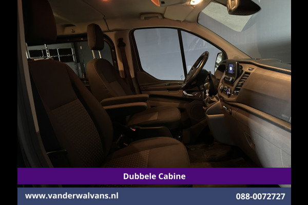 Ford Transit Custom 2.0 TDCI 170pk L2H1 Dubbele Cabine Euro6 Airco | 5-Zits | Camera | LED | Cruisecontrol | 2800kg Trekhaak Stoelverwarming, Verwarmde voorruit, Parkeersensoren