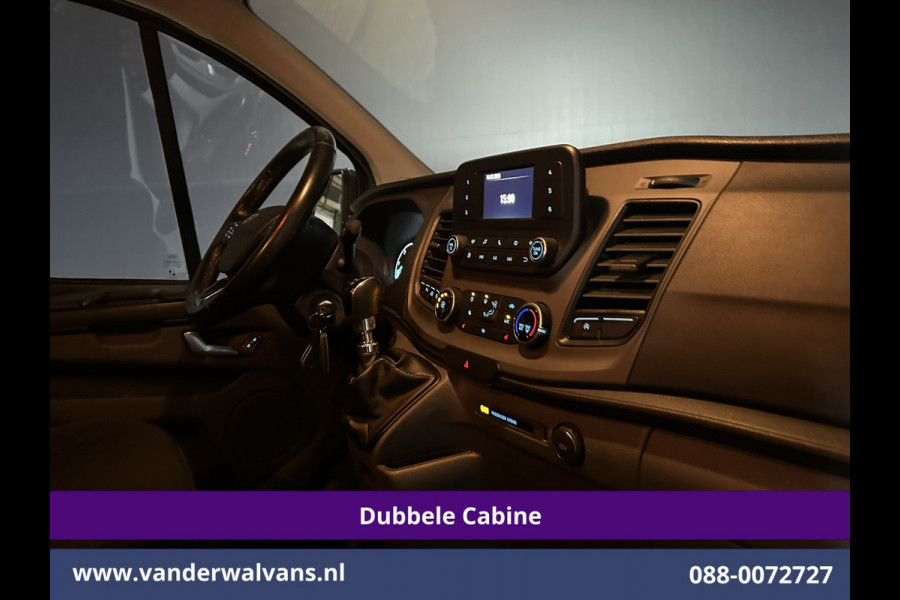 Ford Transit Custom 2.0 TDCI 170pk L2H1 Dubbele Cabine Euro6 Airco | 5-Zits | Camera | LED | Cruisecontrol | 2800kg Trekhaak Stoelverwarming, Verwarmde voorruit, Parkeersensoren