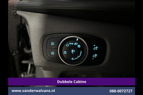 Ford Transit Custom 2.0 TDCI 170pk L2H1 Dubbele Cabine Euro6 Airco | 5-Zits | Camera | LED | Cruisecontrol | 2800kg Trekhaak Stoelverwarming, Verwarmde voorruit, Parkeersensoren