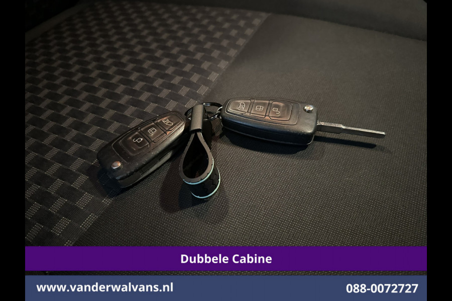 Ford Transit Custom 2.0 TDCI 170pk L2H1 Dubbele Cabine Euro6 Airco | 5-Zits | Camera | LED | Cruisecontrol | 2800kg Trekhaak Stoelverwarming, Verwarmde voorruit, Parkeersensoren