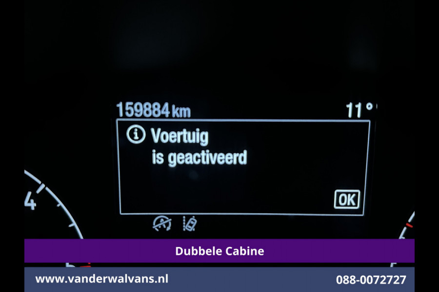 Ford Transit Custom 2.0 TDCI 170pk L2H1 Dubbele Cabine Euro6 Airco | 5-Zits | Camera | LED | Cruisecontrol | 2800kg Trekhaak Stoelverwarming, Verwarmde voorruit, Parkeersensoren