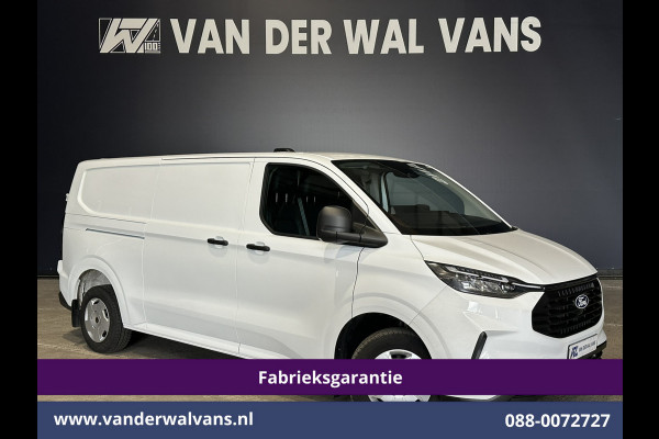 Ford Transit Custom 2.0 TDCI 136pk L2H1 Fabrieksgarantie Euro6 Airco | Camera | LED | Apple Carplay | Cruisecontrol Android Auto, Leder, Verwarmde voorruit, Parkeersensoren, Bijrijdersbank, 2740kg laadvermogen