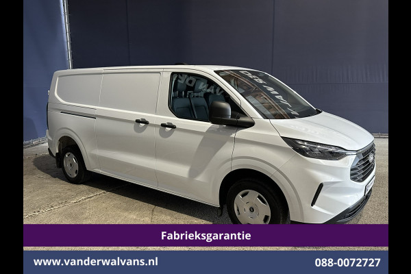 Ford Transit Custom 2.0 TDCI 136pk L2H1 Fabrieksgarantie Euro6 Airco | Camera | LED | Apple Carplay | Cruisecontrol Android Auto, Leder, Verwarmde voorruit, Parkeersensoren, Bijrijdersbank, 2740kg laadvermogen
