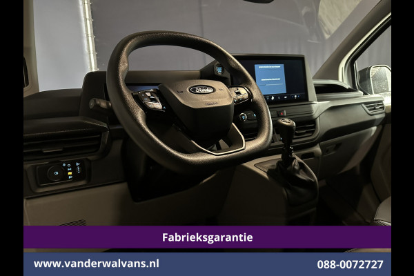 Ford Transit Custom 2.0 TDCI 136pk L2H1 Fabrieksgarantie Euro6 Airco | Camera | LED | Apple Carplay | Cruisecontrol Android Auto, Leder, Verwarmde voorruit, Parkeersensoren, Bijrijdersbank, 2740kg laadvermogen