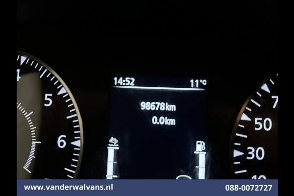 Renault Master 2.3 dCi 146pk Bakwagen 233cm Hoog Laadklep Zijdeur Euro6 Airco | Cruisecontrol | Lat om Lat Betimmering Bijrijdersbank