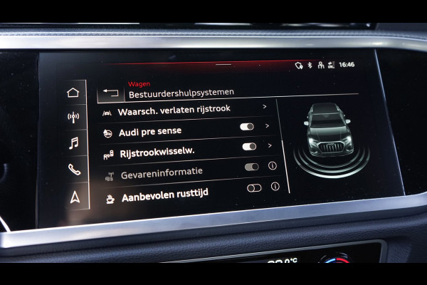 Audi Q3 45 TFSIe 3x S-Line Black Optik AUTOMAAT-ACC-CAMERA-CLIMA-KEYLESS-MATRIX LED-SONOS-STOELVERWARMING-VIRTUEEL