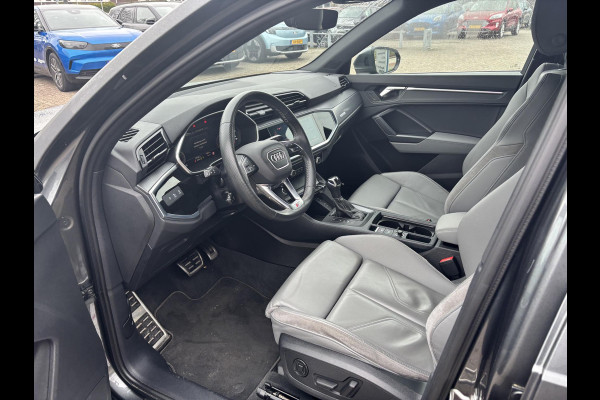Audi Q3 45 TFSI e S edition | Bellen voor bezichtiging | S-Line | Sportstoelen | Leder | Stoelverwarming |  Achteruitrijcamera 360 | SCI |
