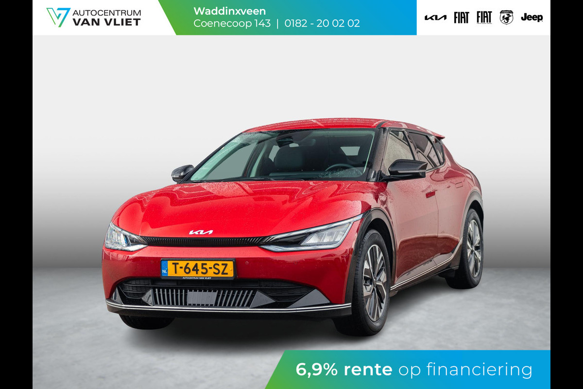 Kia Ev6 Plus 58 kWh | SOH 98,1% | Clima | Adapt. Cruise | Camera | Apple Carplay | Stoel, Stuur & Achterbank Verw. | Warmtepomp | Navi | 19" | Keyless | Elektr. A-klep | BSM