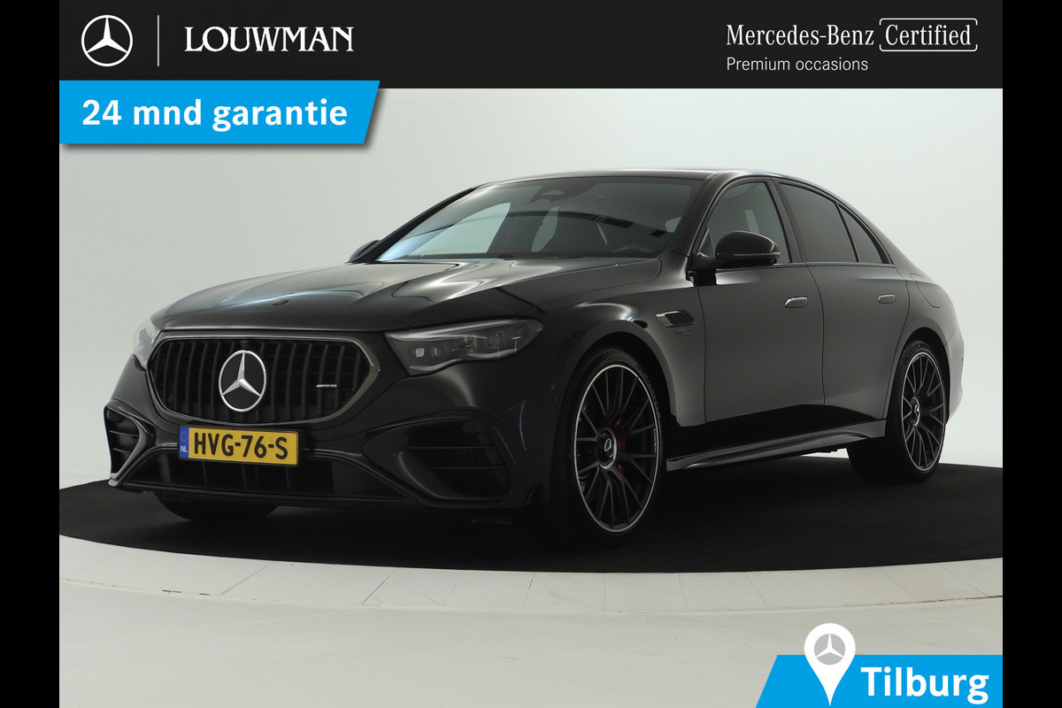Mercedes-Benz E-Klasse AMG 53 4MATIC+ | MBUX Superscreen | AMG DYNAMIC PLUS Pakket | AMG Performance Sitz-Pakket Advanced  | AMG Real Performance Sound | Burmester® 4D-Surround-Soundsystem | Inclusief 24 maanden MB Certified garantie voor Europa.