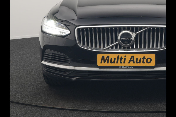 Volvo V90 T8 AWD Inscription Exclusive LONG RANGE PHEV 394pk Dealer O.H. | Panodak | Head Up | Adaptive Cruise | 360 Camera | Bowers & Wilkins | Lederen Sportstoelen Ventilatie & Memory | Keyless | Blis | Stoelen & Stuur Verwarmd | Apple Carplay | Plug In Hybrid