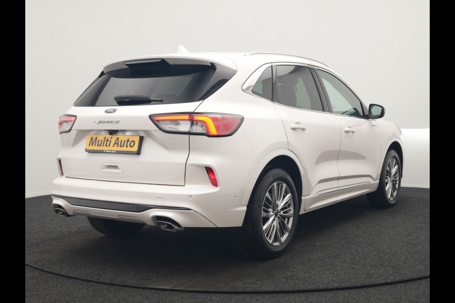 Ford Kuga 2.5 Vignale PHEV 225pk Dealer O.H. | Adaptive Cruise | Head Up | 360 Camera | Bang & Olufsen | Lederen Sportstoelen Memory & Verwarmd | Stuur Verwarmd | Apple Carplay | Keyless | Blis | Navigatie | DAB | Virtual | Plug In Hybrid