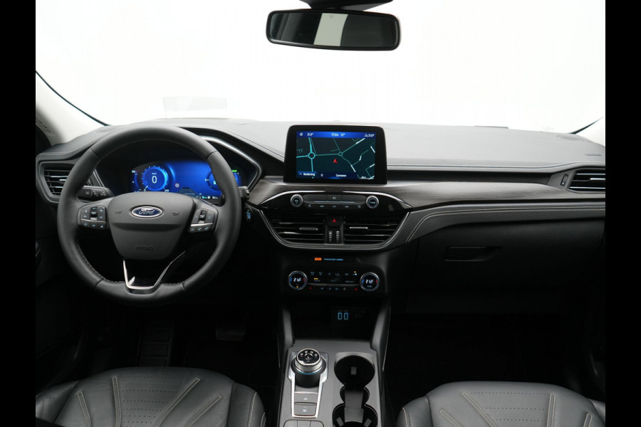 Ford Kuga 2.5 Vignale PHEV 225pk Dealer O.H. | Adaptive Cruise | Head Up | 360 Camera | Bang & Olufsen | Lederen Sportstoelen Memory & Verwarmd | Stuur Verwarmd | Apple Carplay | Keyless | Blis | Navigatie | DAB | Virtual | Plug In Hybrid