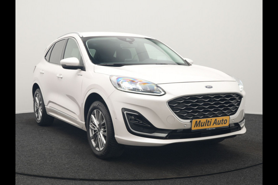 Ford Kuga 2.5 Vignale PHEV 225pk Dealer O.H. | Adaptive Cruise | Head Up | 360 Camera | Bang & Olufsen | Lederen Sportstoelen Memory & Verwarmd | Stuur Verwarmd | Apple Carplay | Keyless | Blis | Navigatie | DAB | Virtual | Plug In Hybrid