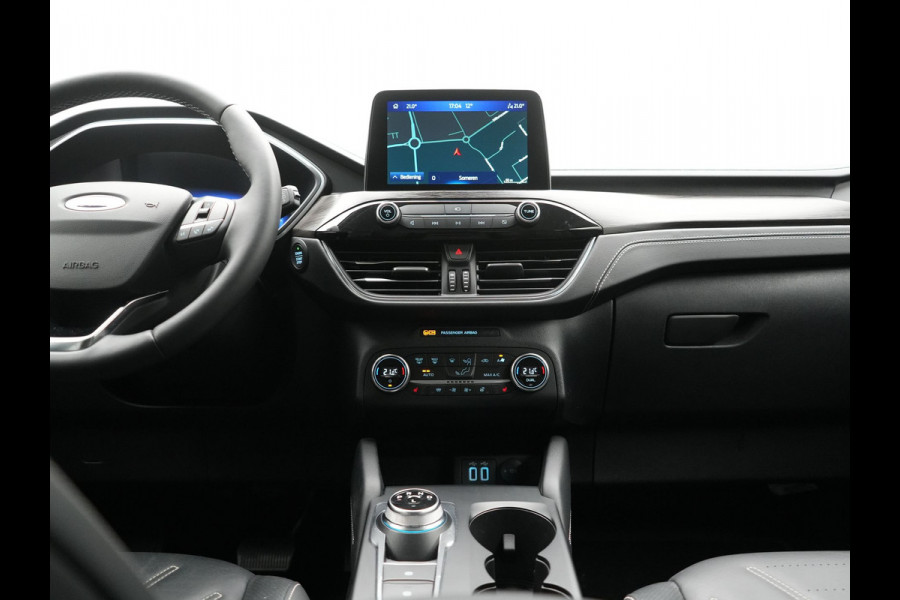 Ford Kuga 2.5 Vignale PHEV 225pk Dealer O.H. | Adaptive Cruise | Head Up | 360 Camera | Bang & Olufsen | Lederen Sportstoelen Memory & Verwarmd | Stuur Verwarmd | Apple Carplay | Keyless | Blis | Navigatie | DAB | Virtual | Plug In Hybrid