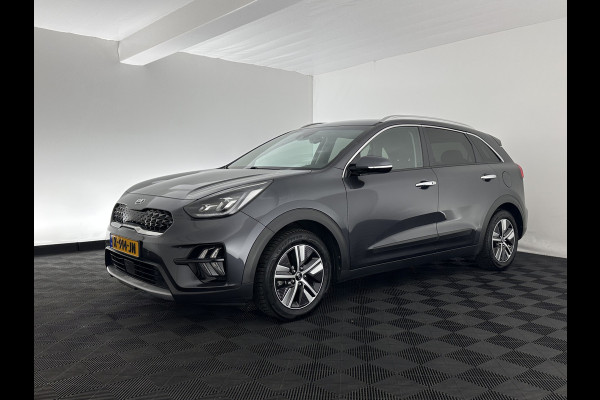 Kia Niro 1.6 GDi Hybrid Dynamic Plus Line (INCL-BTW) Aut. *LEATHER | FULL-LED | ADAPTIVE-CRUISE | BLINDSPOT | HEATED-COMFORTSEATS | CAMERA | KEYLESS | NAVI-FULLMAP | AMBIENTLIGHT | LANE-ASSIST | TOWBAR | 16''ALU*
