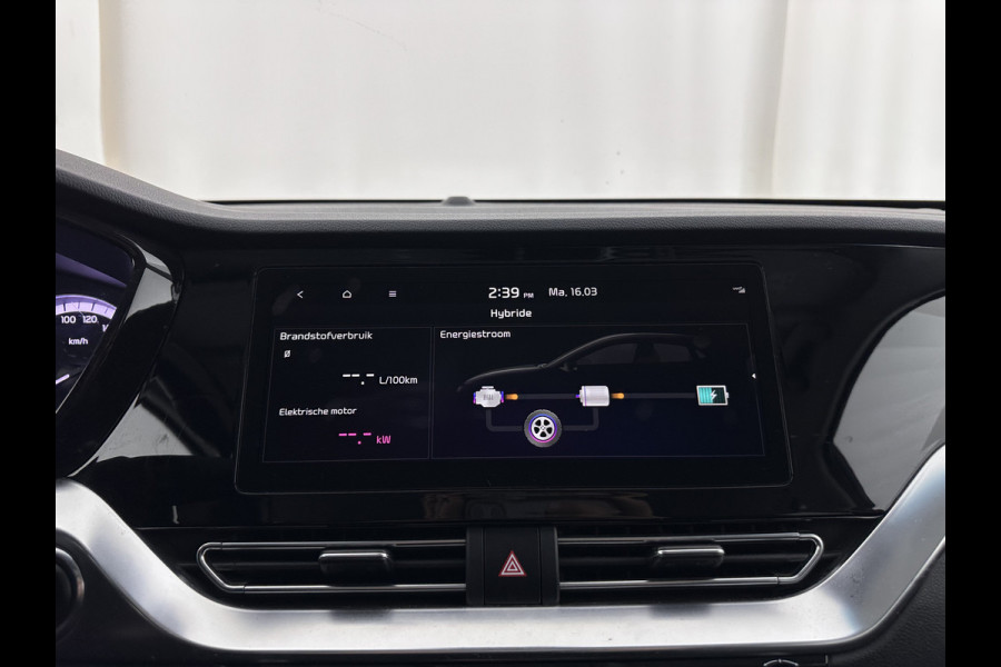 Kia Niro 1.6 GDi Hybrid Dynamic Plus Line (INCL-BTW) Aut. *LEATHER | FULL-LED | ADAPTIVE-CRUISE | BLINDSPOT | HEATED-COMFORTSEATS | CAMERA | KEYLESS | NAVI-FULLMAP | AMBIENTLIGHT | LANE-ASSIST | TOWBAR | 16''ALU*