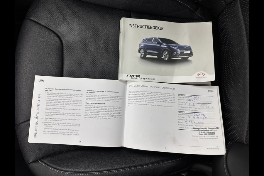 Kia Niro 1.6 GDi Hybrid Dynamic Plus Line (INCL-BTW) Aut. *LEATHER | FULL-LED | ADAPTIVE-CRUISE | BLINDSPOT | HEATED-COMFORTSEATS | CAMERA | KEYLESS | NAVI-FULLMAP | AMBIENTLIGHT | LANE-ASSIST | TOWBAR | 16''ALU*