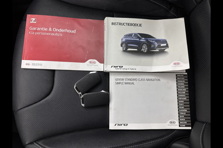 Kia Niro 1.6 GDi Hybrid Dynamic Plus Line (INCL-BTW) Aut. *LEATHER | FULL-LED | ADAPTIVE-CRUISE | BLINDSPOT | HEATED-COMFORTSEATS | CAMERA | KEYLESS | NAVI-FULLMAP | AMBIENTLIGHT | LANE-ASSIST | TOWBAR | 16''ALU*