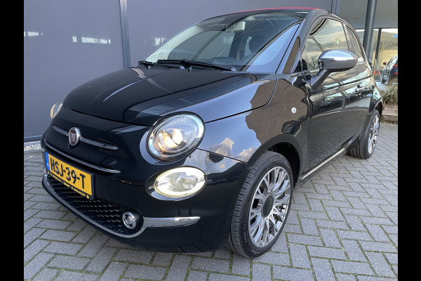 Fiat 500C 1.2 Lounge Airco - Apple carplay - Cruise control - Parkeersensor achter - Navigatiesysteem - Radio - Bluetooth - Licht metalen velgen 16 inch - Start/stop systeem - Elektrische ramen voor - Led dagverl