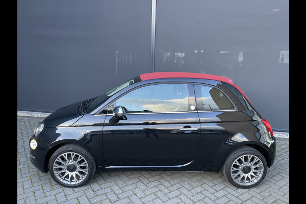 Fiat 500C 1.2 Lounge Airco - Apple carplay - Cruise control - Parkeersensor achter - Navigatiesysteem - Radio - Bluetooth - Licht metalen velgen 16 inch - Start/stop systeem - Elektrische ramen voor - Led dagverl