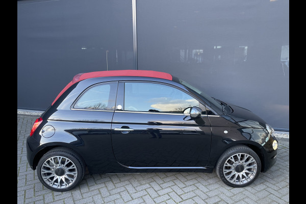 Fiat 500C 1.2 Lounge Airco - Apple carplay - Cruise control - Parkeersensor achter - Navigatiesysteem - Radio - Bluetooth - Licht metalen velgen 16 inch - Start/stop systeem - Elektrische ramen voor - Led dagverl