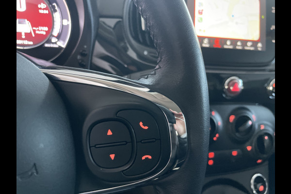 Fiat 500C 1.2 Lounge Airco - Apple carplay - Cruise control - Parkeersensor achter - Navigatiesysteem - Radio - Bluetooth - Licht metalen velgen 16 inch - Start/stop systeem - Elektrische ramen voor - Led dagverl