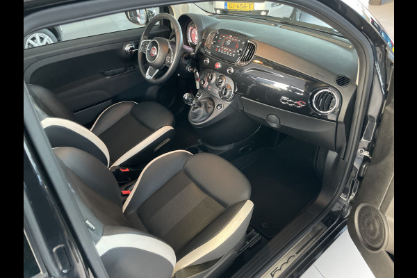 Fiat 500C 1.2 Lounge Airco - Apple carplay - Cruise control - Parkeersensor achter - Navigatiesysteem - Radio - Bluetooth - Licht metalen velgen 16 inch - Start/stop systeem - Elektrische ramen voor - Led dagverl