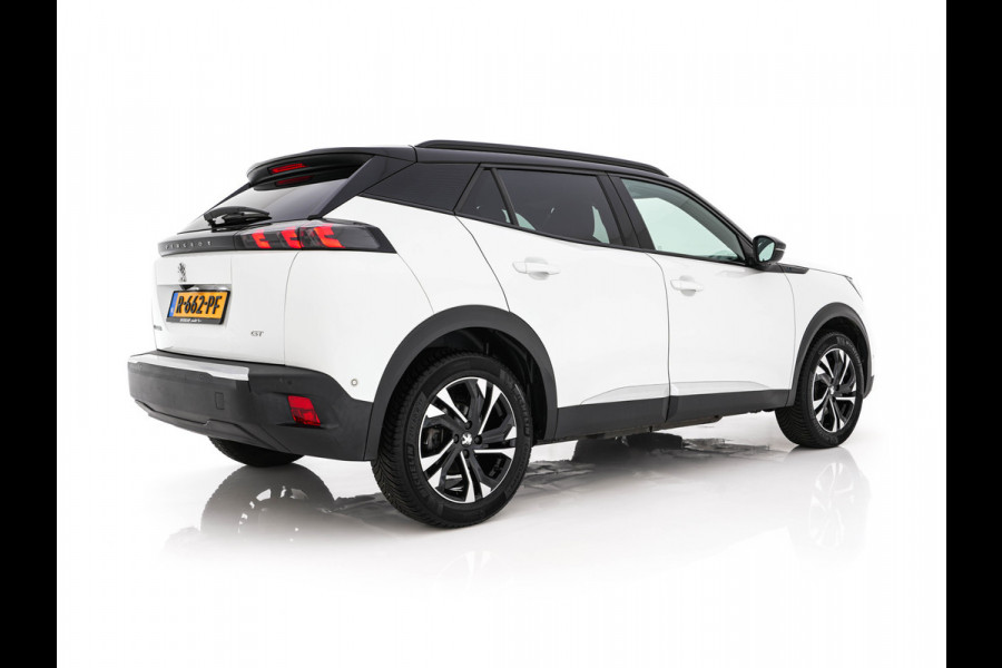 Peugeot e-2008 EV GT 50 kWh {SOH-91%} Aut. *DIGI-COCKPIT | FULL-LED | BLIS | KEYLESS | LEATHER-FABRIC | CAMERA | CARPLAY | CCS-FASTLOADER | DAB+ | NAVI-FULLMAP | ECC | PDC | SPORT-SEATS | AMBIENT-LIGHT | PRIVACY-GLASS | 17''ALU*