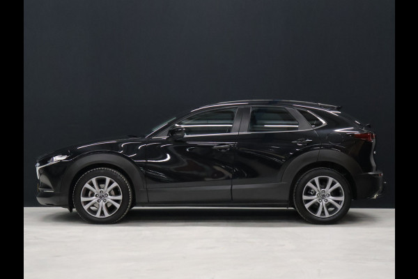 Mazda CX-30 2.0 e-SkyActiv-X M Hybrid Comfort [TREKHAAK AFNEEMBAAR, MEMORY SEATS, BOSE SOUND, HEAD-UP, STUURVERWARMING, CAMERA, ADAPTIVE CRUISE, VOL LEDER, STOELVERWARMING, BLUETOOTH, CLIMATE, NIEUWSTAAT]