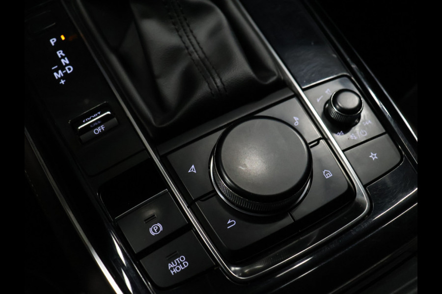 Mazda CX-30 2.0 e-SkyActiv-X M Hybrid Comfort [TREKHAAK AFNEEMBAAR, MEMORY SEATS, BOSE SOUND, HEAD-UP, STUURVERWARMING, CAMERA, ADAPTIVE CRUISE, VOL LEDER, STOELVERWARMING, BLUETOOTH, CLIMATE, NIEUWSTAAT]