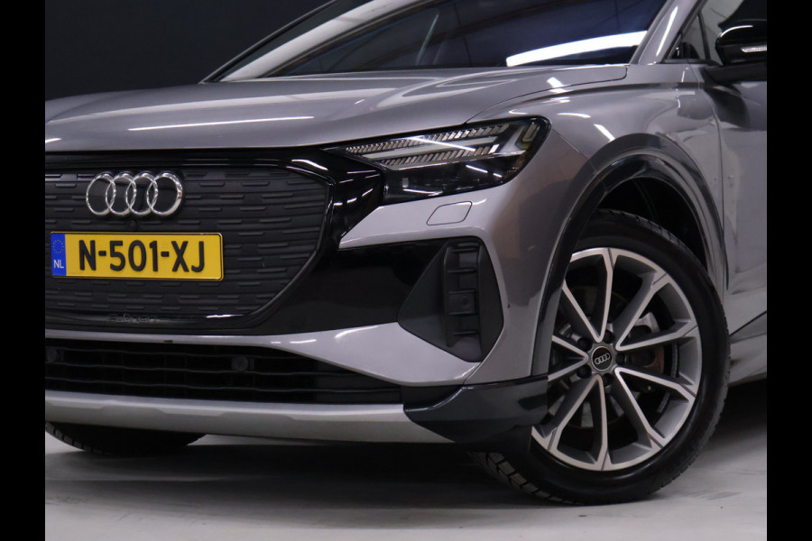 Audi Q4 e-tron 40 Launch edition Advanced Plus 77 kWh [MEMORY SEATS, ADAPTIVE CRUISE CONTROL, APPLE CARPAY, ANDROID AUTO, HUD, SONOS, ACHTERUITRIJCAMERA, PDC V+A, STUURVERWARMING, NIEUWSTAAT]