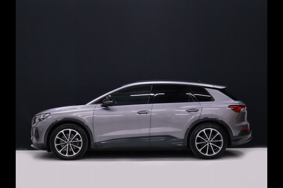 Audi Q4 e-tron 40 Launch edition Advanced Plus 77 kWh [MEMORY SEATS, ADAPTIVE CRUISE CONTROL, APPLE CARPAY, ANDROID AUTO, HUD, SONOS, ACHTERUITRIJCAMERA, PDC V+A, STUURVERWARMING, NIEUWSTAAT]