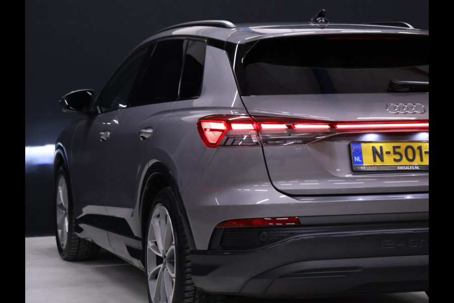 Audi Q4 e-tron 40 Launch edition Advanced Plus 77 kWh [MEMORY SEATS, ADAPTIVE CRUISE CONTROL, APPLE CARPAY, ANDROID AUTO, HUD, SONOS, ACHTERUITRIJCAMERA, PDC V+A, STUURVERWARMING, NIEUWSTAAT]