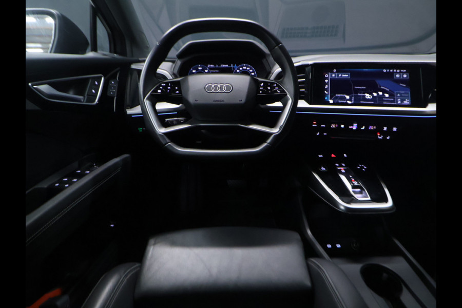 Audi Q4 e-tron 40 Launch edition Advanced Plus 77 kWh [MEMORY SEATS, ADAPTIVE CRUISE CONTROL, APPLE CARPAY, ANDROID AUTO, HUD, SONOS, ACHTERUITRIJCAMERA, PDC V+A, STUURVERWARMING, NIEUWSTAAT]