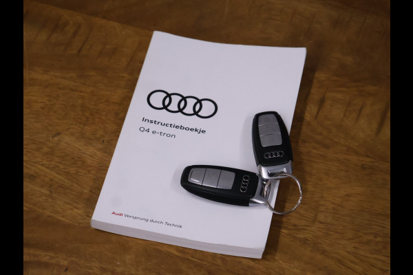 Audi Q4 e-tron 40 Launch edition Advanced Plus 77 kWh [MEMORY SEATS, ADAPTIVE CRUISE CONTROL, APPLE CARPAY, ANDROID AUTO, HUD, SONOS, ACHTERUITRIJCAMERA, PDC V+A, STUURVERWARMING, NIEUWSTAAT]
