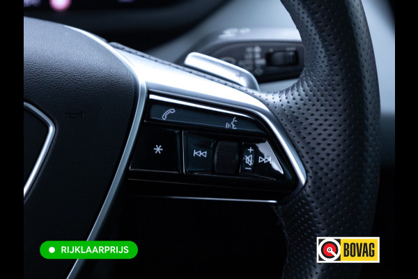 Audi e-tron GT 93 kWh | Luchtvering | Panoramadak | Daytona grijs | Leer | 20" LMV | Stoelverwarming V+A | Ambienteverlichting, Camera systeem Area View, Volledig Audi dealer onderhouden