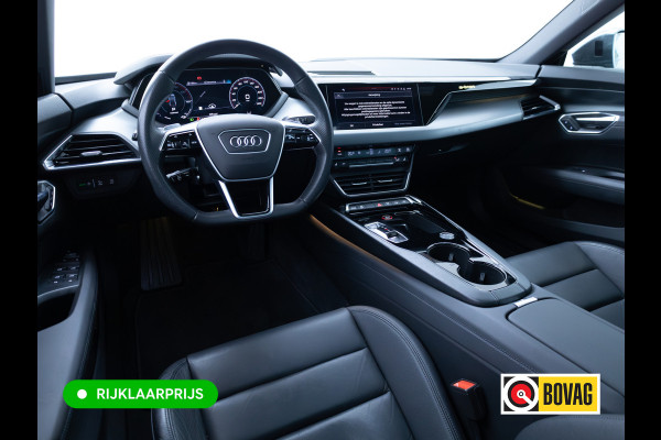 Audi e-tron GT 93 kWh | Luchtvering | Panoramadak | Daytona grijs | Leer | 20" LMV | Stoelverwarming V+A | Ambienteverlichting, Camera systeem Area View, Volledig Audi dealer onderhouden
